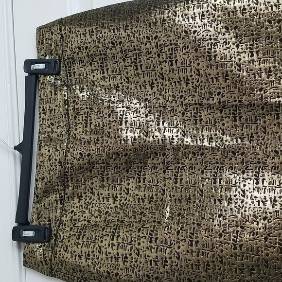 NWT Alyx Gold Mini Skirt - Picture 3 of 12